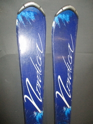 Juniorské lyže NORDICA LITTLE BELLE 120cm + Lyžiarky 24,5cm, SUPER STAV