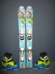 Detské lyže DYNASTAR MY FIRST 80cm + Lyžiarky 18,5cm, VÝBORNÝ STAV