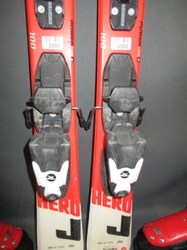 Detské lyže ROSSIGNOL HERO 100cm + Lyžiarky 20,5cm, VÝBORNÝ STAV