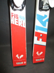 Juniorské športové lyže ROSSIGNOL HERO GS PRO F-14 135cm, VÝBORNÝ STAV