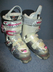 Dámske lyžiarky NORDICA HELL & BACK stielka 23,5cm, SUPER STAV