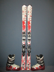 Carvingové lyže ATOMIC ETL 150cm + Lyžiarky 28cm, VÝBORNÝ STAV