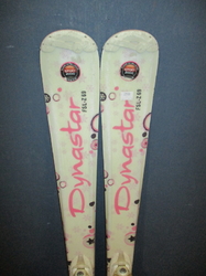 Juniorské lyže DYNASTAR STARLETT 140cm + Lyžiarky 27,5cm, VÝBORNÝ STAV