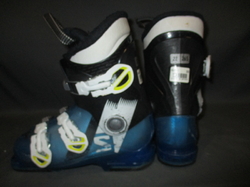 Juniorské lyžiarky SALOMON TEAM 3 stielka 22cm, SUPER STAV