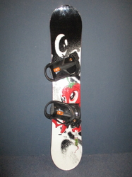 Snowboard NIDECKER MINI ORIGINAL 126cm + viazanie, VÝBORNÝ STAV