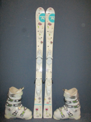 ROSSIGNOL DIVA 120cm + Lyžiarky 24,5cm