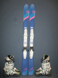 ROSSIGNOL EXPERIENCE PRE 122cm + Lyžiarky 24,5cm