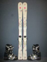 ROSSIGNOL FUN GIRL 130cm + Lyžiarky 24,5cm