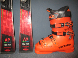 ROSSIGNOL HERO A9 MTE 134cm + Lyžiarky 25,5cm
