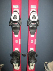 SALOMON QST LUX Jr 130cm + Lyžiarky 24,5cm 