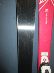 SALOMON QST LUX Jr 130cm + Lyžiarky 24,5cm 
