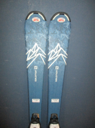 SALOMON QST MAX Jr 130cm + Lyžiarky 25,5cm  