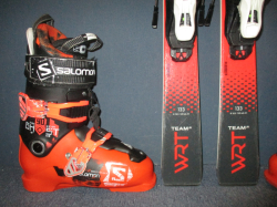 STÖCKLI WRT TEAM 133cm + Lyžiarky 26,5cm