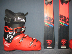 ROSSIGNOL HERO MTE 150cm + Lyžiarky 28,5cm