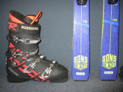 SALOMON S/RACE RUSH 150cm + Lyžiarky 27,5cm