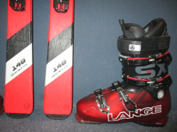 MCKINLEY TEAM 7 140cm + Lyžiarky 27,5cm, VÝBORNÝ STAV -