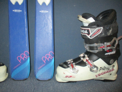 ROSSIGNOL EXPERIENCE PRO 140cm + Lyžiarky 27,5cm 
