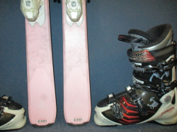 ROSSIGNOL EXPERIENCE PRO 22/23 140cm + Lyžiarky 27cm  