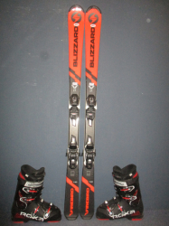 BLIZZARD FIREBIRD RC Jr 140cm + Lyžiarky 27cm  