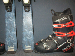 SALOMON QST MAX Jr 140cm + Lyžiarky 27cm