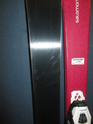 SALOMON QST LUX Jr 140cm + Lyžiarky 26,5cm