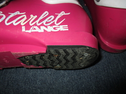 Juniorské lyžiarky LANGE STARLET 60 RTL 21/22 stielka 24,5cm, SUPER STAV