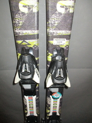 Dětské carvingové lyže DYNAMIC VR 07 120cm+BOTY 24,5cm, VÝBORNÝ STAV
