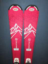 SALOMON QST LUX 110cm + Lyžiarky 22,5cm 