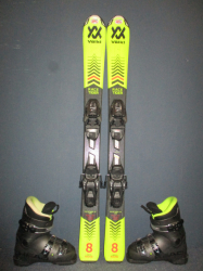 VÖLKL RACETIGER Jr 100cm + Lyžiarky 20,5cm 