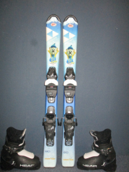 FISCHER ED EUROMAUS 90cm + Lyžiarky 18,5cm, VÝBORNÝ STAV      