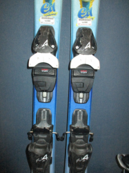 FISCHER ED EUROMAUS 90cm + Lyžiarky 18,5cm, VÝBORNÝ STAV      