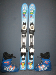 TECNO PRO SNOWLI 90cm + Lyžiarky 18,5cm, VÝBORNÝ STAV      