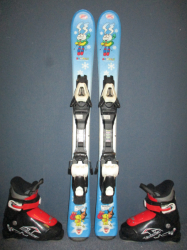 TECNO PRO SNOWLI 90cm + Lyžiarky 18,5cm, VÝBORNÝ STAV       