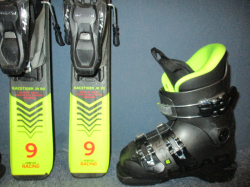 VÖLKL RACETIGER Jr 90cm + Lyžiarky 18,5cm