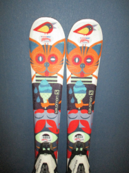 SALOMON TEAM 1 Jr 90cm + Lyžiarky 18,5cm 