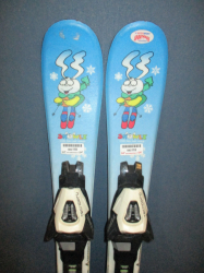 Detské lyže ATOMIC REDSTER XT 80cm + Lyžiarky 17,5cm, SUPER STAV - kopie