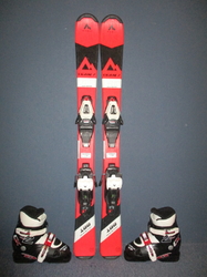 Detské lyže MCKINLEY TEAM 7 100cm + Lyžiarky 20,5cm, SUPER STAV
