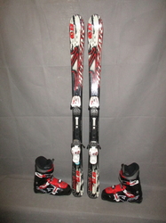Juniorské lyže BLIZZARD MAGNUM 6.8 130cm + Lyžiarky 26,5cm, VÝBORNÝ STAV