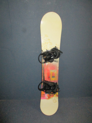 Snowboard ROSSIGNOL ZENA 143cm + viazanie, VÝBORNÝ STAV 