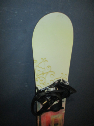 Snowboard ROSSIGNOL ZENA 143cm + viazanie, VÝBORNÝ STAV 