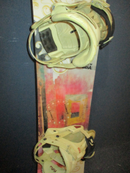 Snowboard ROSSIGNOL ZENA 153cm + viazanie, VÝBORNÝ STAV  