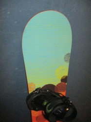 Snowboard ROSSIGNOL SONAR 143cm + viazanie, SUPER STAV    