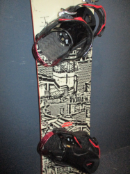 Snowboard ROSSIGNOL CONTRAST WIDE 166 + viazanie, VÝBORNÝ STAV     