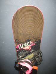 Snowboard NITRO LECTRA 146cm + viazanie, VÝBORNÝ STAV    