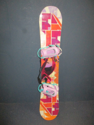 Snowboard NITRO FATE 156cm + nové viazanie, VÝBORNÝ STAV   