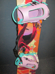 Snowboard NITRO FATE 156cm + nové viazanie, VÝBORNÝ STAV   