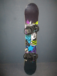 Snowboard NITRO RUNAWAY 149cm + viazanie, VÝBORNÝ STAV   