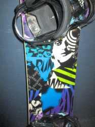 Snowboard NITRO RUNAWAY 149cm + viazanie, VÝBORNÝ STAV   