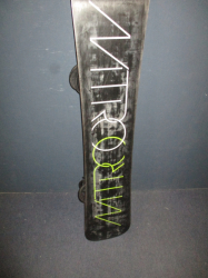 Snowboard NITRO RUNAWAY 149cm + viazanie, VÝBORNÝ STAV   