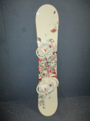 Snowboard SALOMON LOTUS 142cm + viazanie, SUPER STAV  